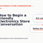 How to Begin a Friendly Electronics Store Conversation